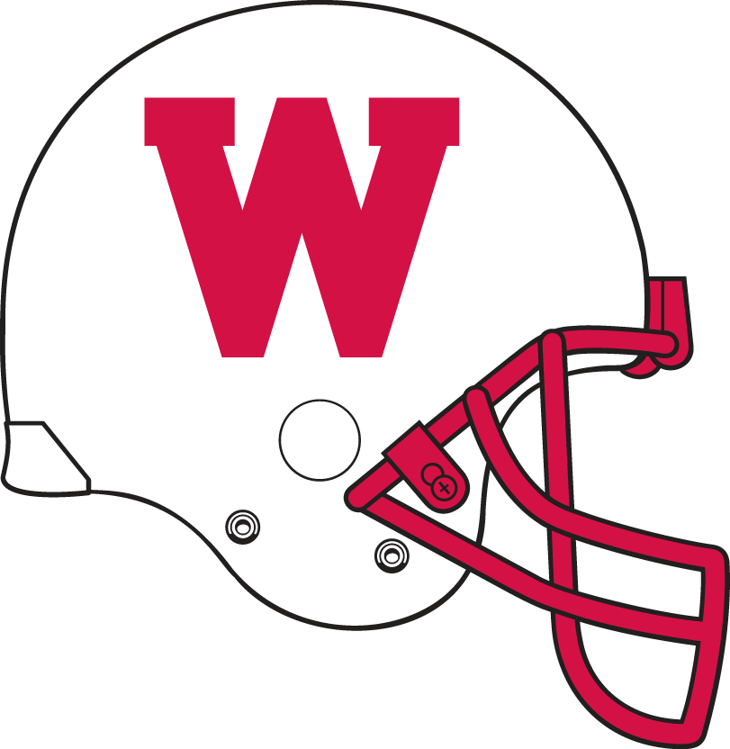 Wisconsin Badgers 1988-1989 Helmet Logo diy DTF decal sticker